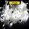 300 LED Clear Cable String Lights, 96ft — Indoor & Outdoor, 8 Modes, Plug-In